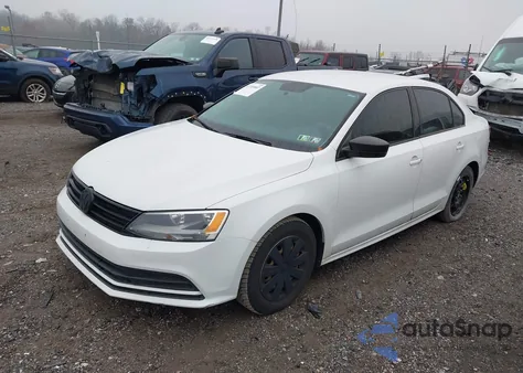 2015 Volkswagen Jetta 2.0L S from USA, damaged, VIN 3VW2K7AJ5FM310862
